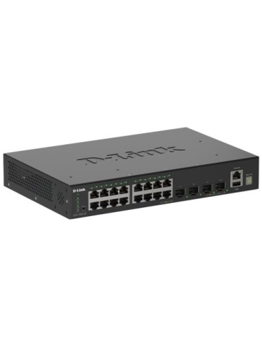 Switch Gestionable D-Link DGS-1530-20/E 16 Puertos/ RJ-45 10/100/1000