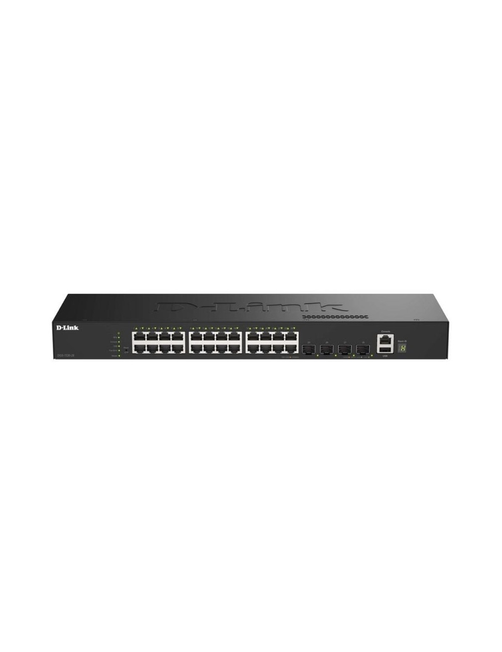 Switch Gestionable D-Link DGS-1530-28/E 24 Puertos/ RJ-45 10/100/1000/ SFP