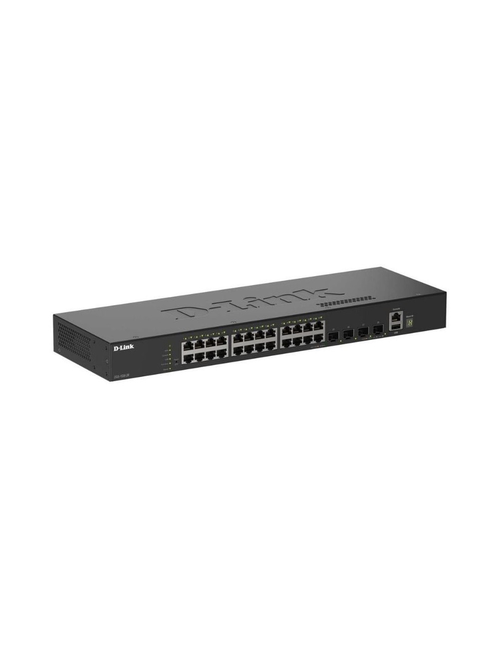Switch Gestionable D-Link DGS-1530-28/E 24 Puertos/ RJ-45 10/100/1000/ SFP