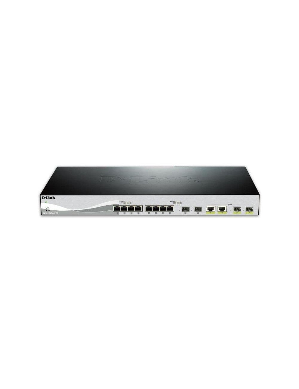Switch Gestionable D-Link DXS-1210-12TC 12 Puertos/ 10G Ethernet 10/100/1000/ SFP