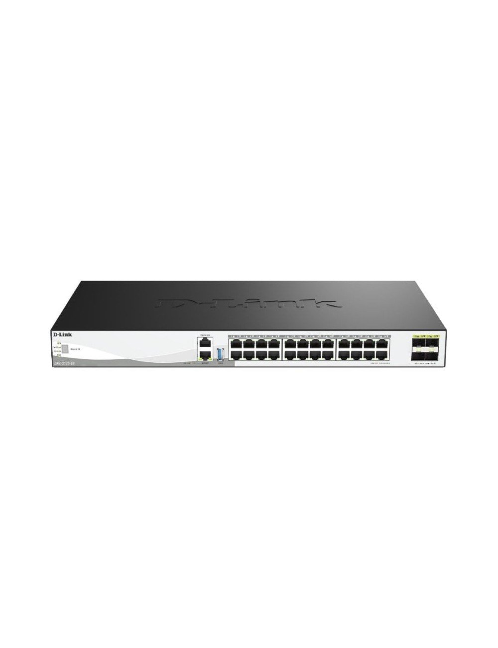 Switch Gestionable D-Link DXS-3130-28/E 24 Puertos/ RJ-45 10Gbps/ SFP/ PoE