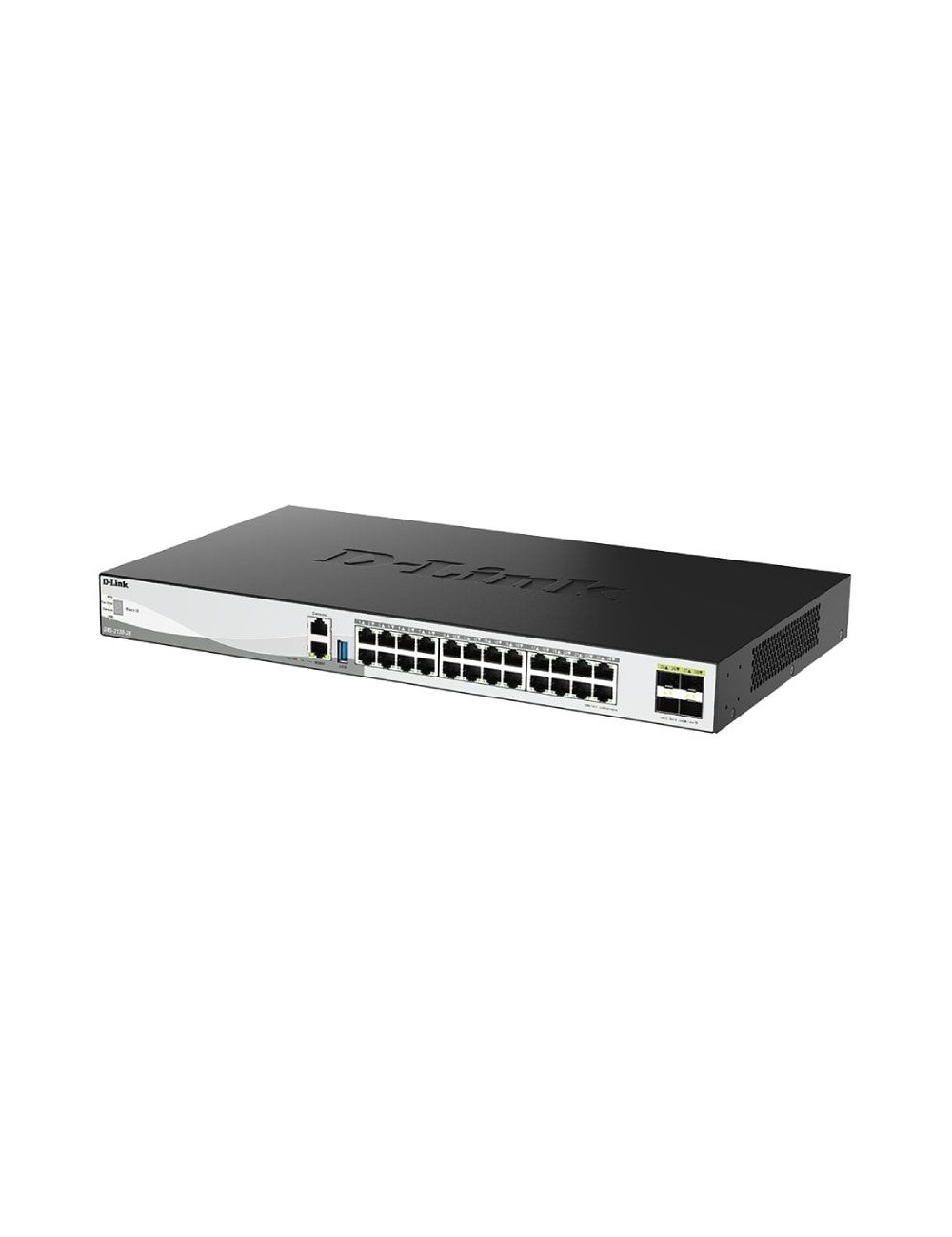 Switch Gestionable D-Link DXS-3130-28/E 24 Puertos/ RJ-45 10Gbps/ SFP/ PoE