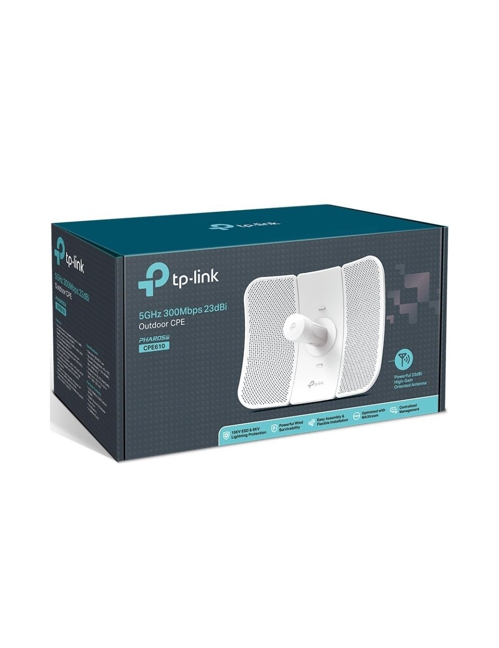 Antena TP-Link CPE610 300Mbps/ 5GHz/ 1 Antena/ WiFi 802.11a/n/ac