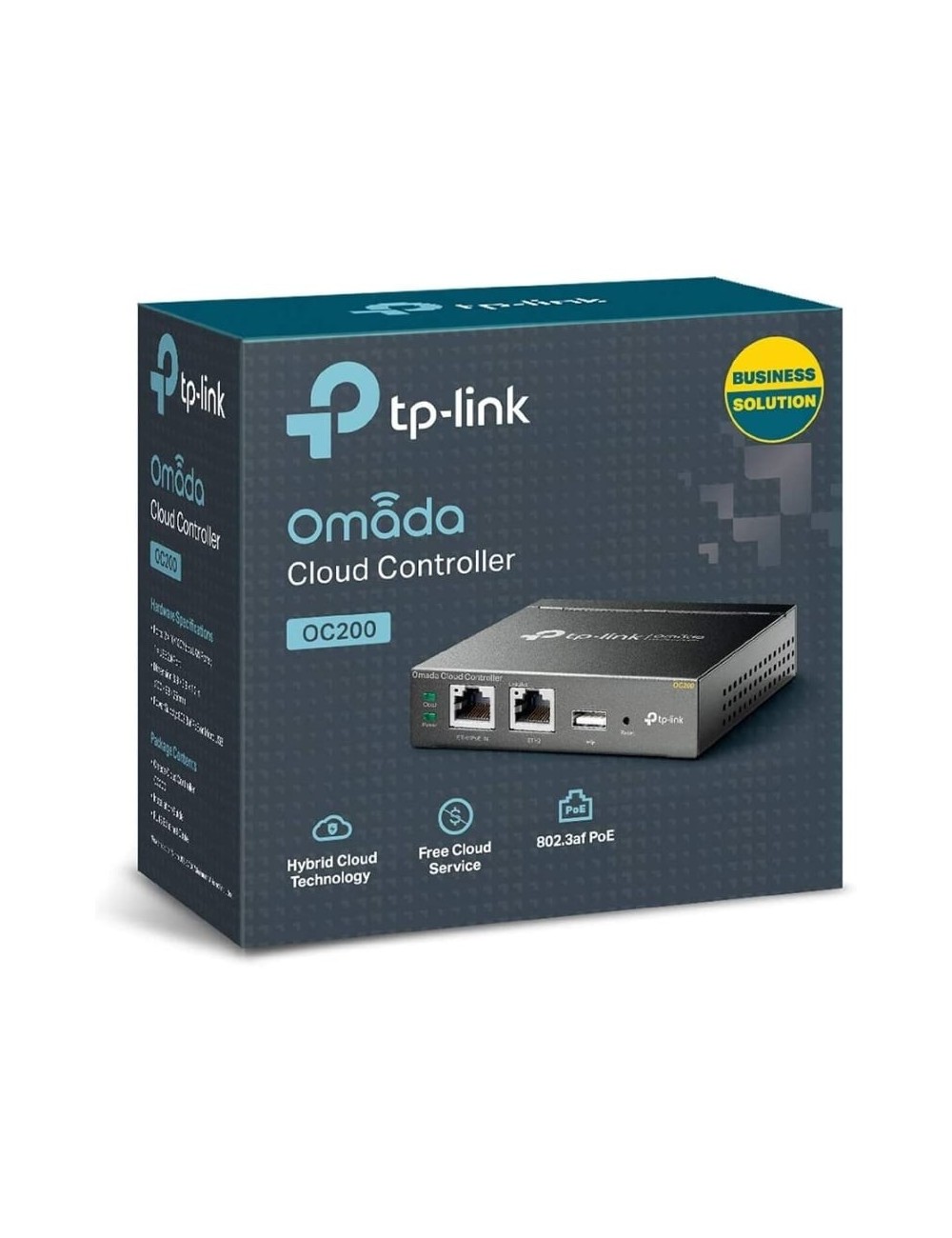Controlador TP-Link Omada OC200 2 Puertos/ RJ-45 10/100 PoE