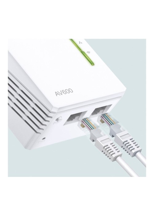 Adaptador Powerline TP-Link TL-WPA4220 600Mbps/ Alcance 300m
