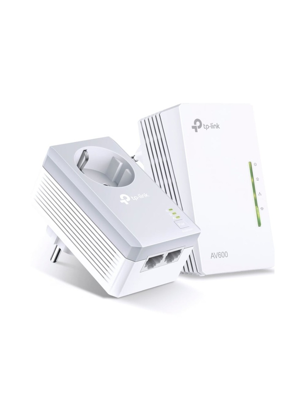 Adaptador Powerline TP-Link TL-WPA4226 KIT AV600 600Mbps/ Alcance 300m/ Pack de 2