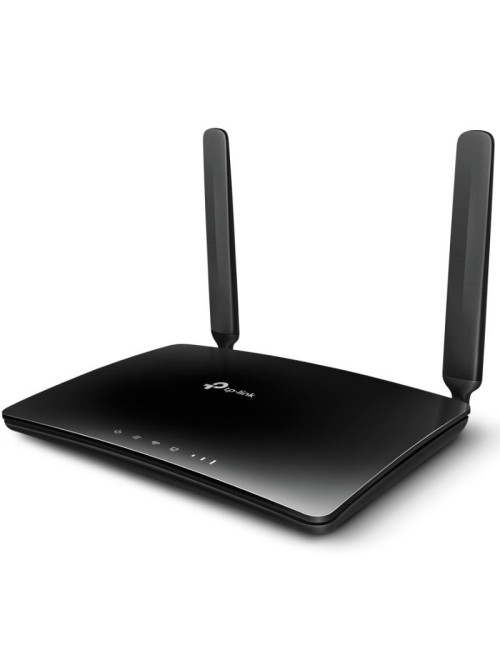 ROUTER SENSE FILS 4G TP-LINK-2.4GHZ-300MBPS-3-LAN-1-WAN-1 SIM-2 ANTENES INTERNES-2 ANTENES 4G LTE EXTERNES(TL-MR6400)