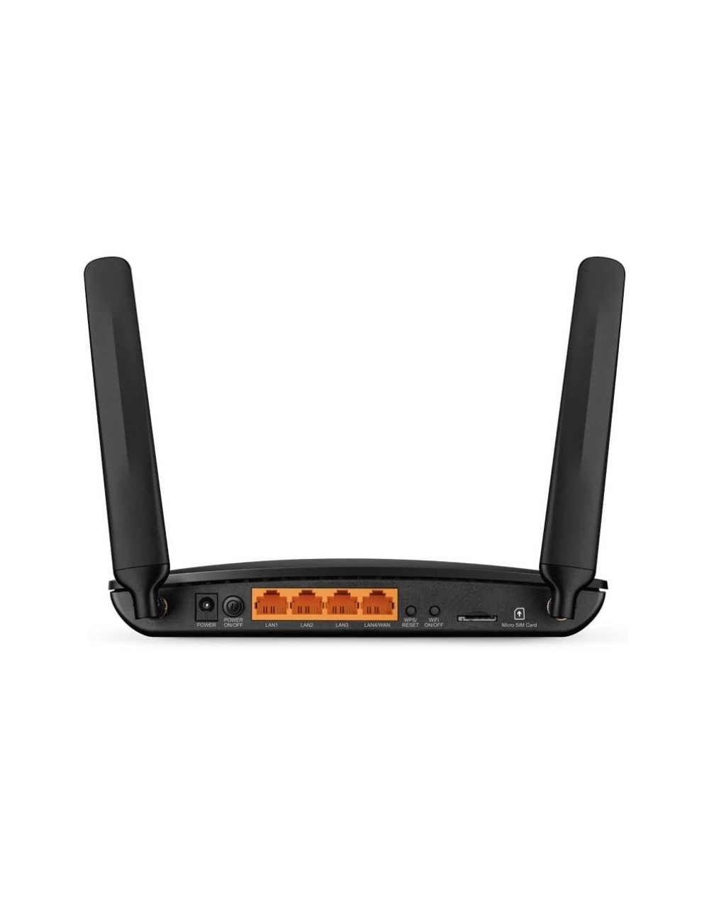 ROUTER SENSE FILS 4G TP-LINK-2.4GHZ-300MBPS-3-LAN-1-WAN-1 SIM-2 ANTENES INTERNES-2 ANTENES 4G LTE EXTERNES(TL-MR6400)