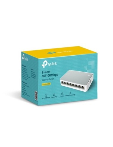Switch TP-Link TL-SF1008D 8 Puertos/ RJ-45 10/100