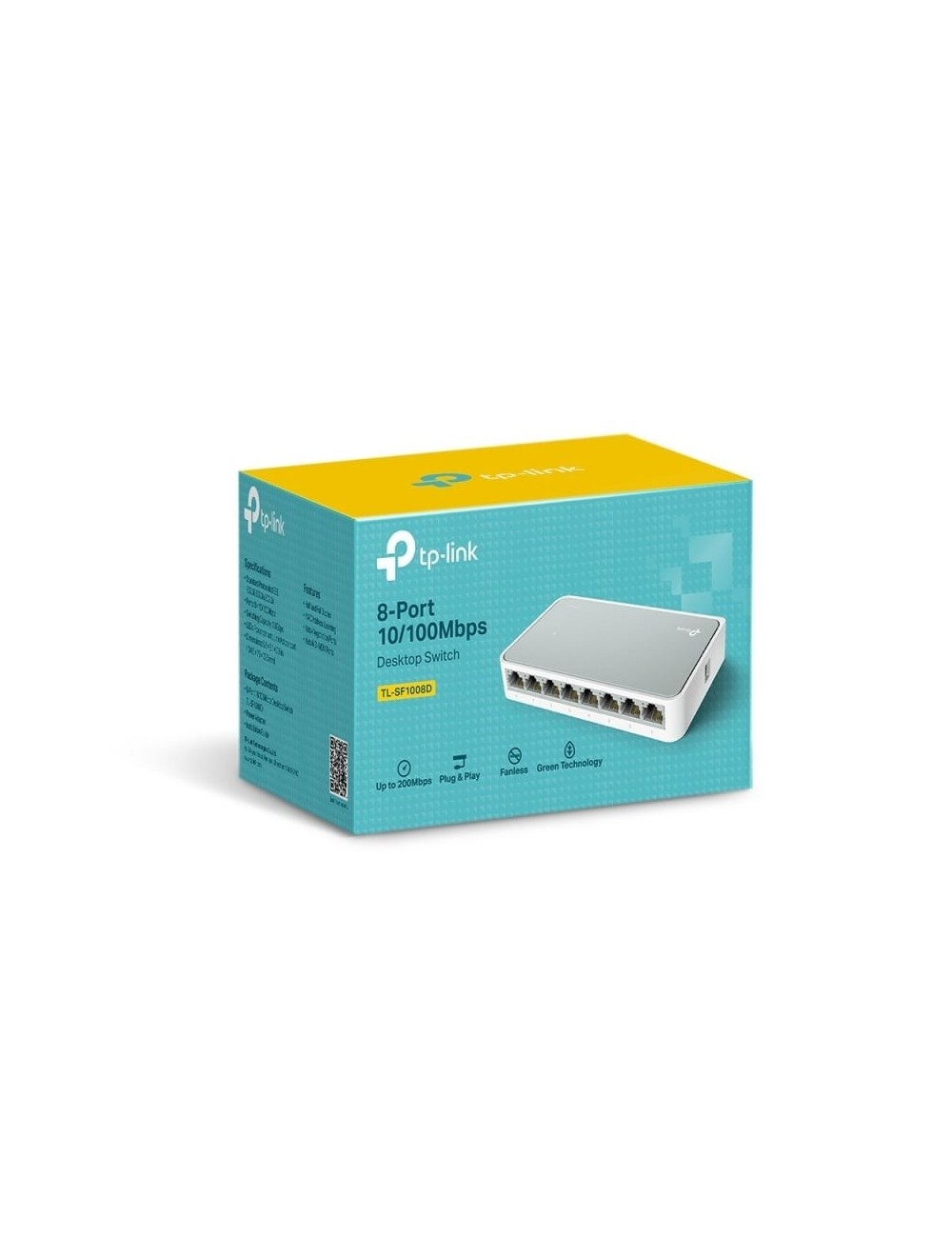 Switch TP-Link TL-SF1008D 8 Puertos/ RJ-45 10/100