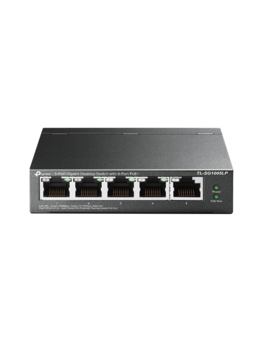 Switch TP-Link TL-SG1005LP 5 Puertos/ RJ-45 10/100/1000/ PoE