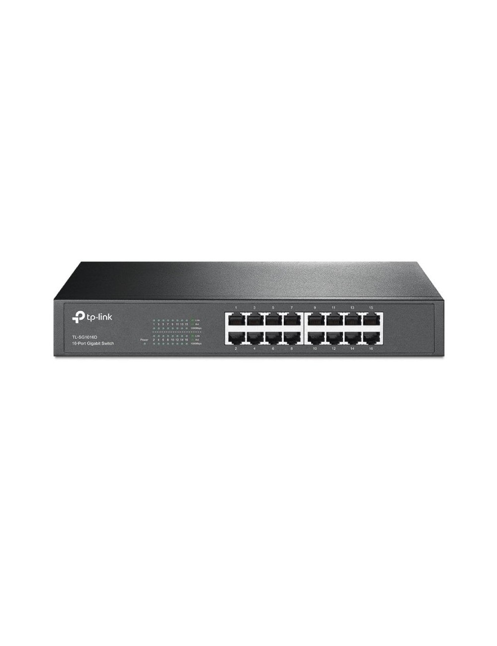 Switch TP-Link TL-SG1016D 16 Puertos/ RJ-45 10/100/1000