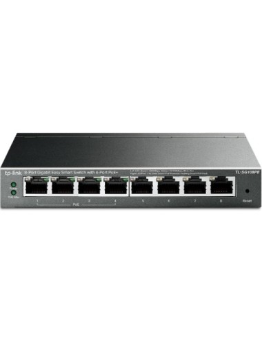 Switch TP-Link TL-SG108PE 8 Puertos/ RJ-45 10/100/1000/ PoE