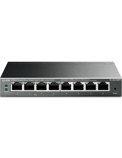 Switch TP-Link TL-SG108PE 8 Puertos/ RJ-45 10/100/1000/ PoE