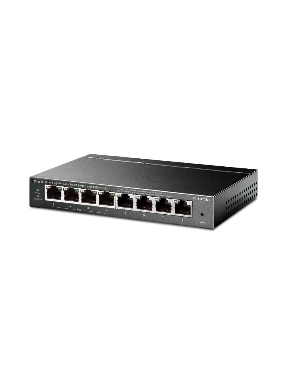 Switch TP-Link TL-SG108PE 8 Puertos/ RJ-45 10/100/1000/ PoE