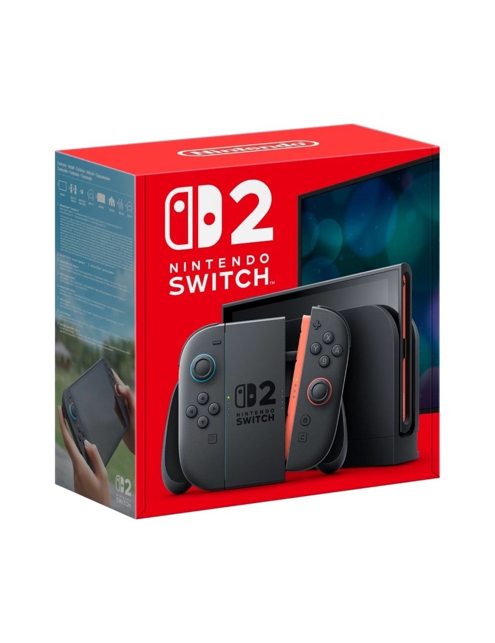 Nintendo Switch 2 V2/ Incluye base/ Incluye 2 Mandos Joy-Con