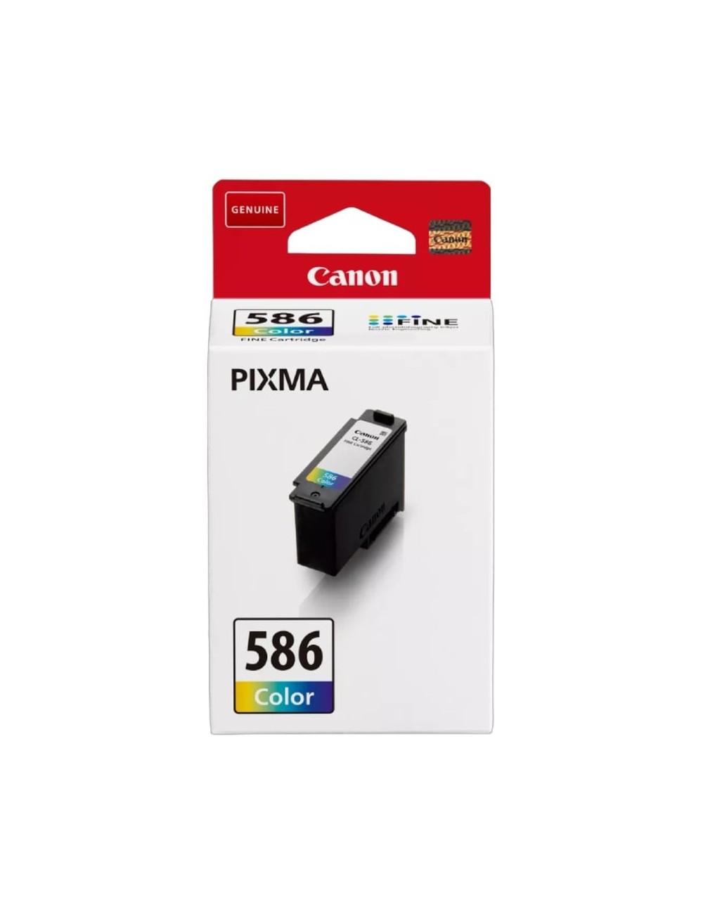 Cartucho de Tinta Original Canon CL-586/ Tricolor