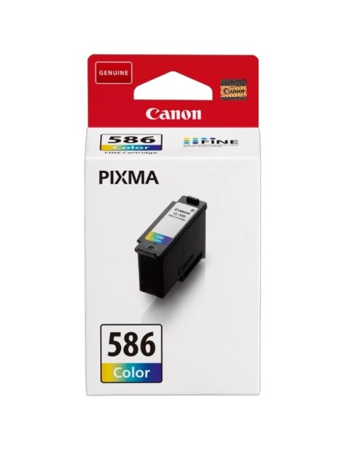 Cartucho de Tinta Original Canon CL-586/ Tricolor