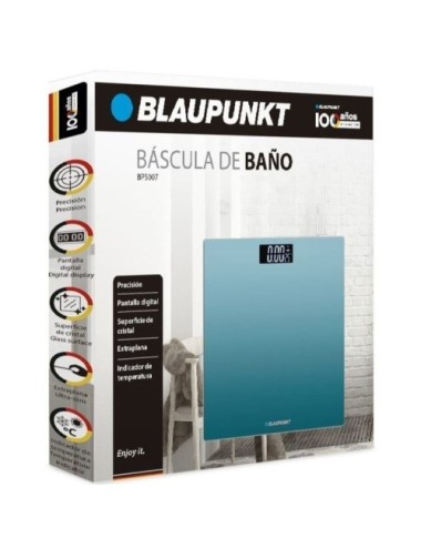 Báscula de Baño Blaupunkt BP5007/ Azul