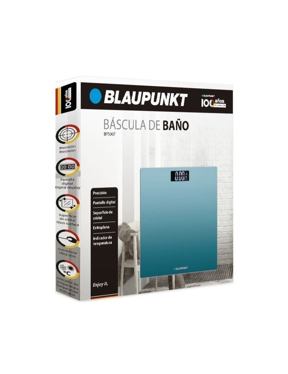 Báscula de Baño Blaupunkt BP5007/ Azul
