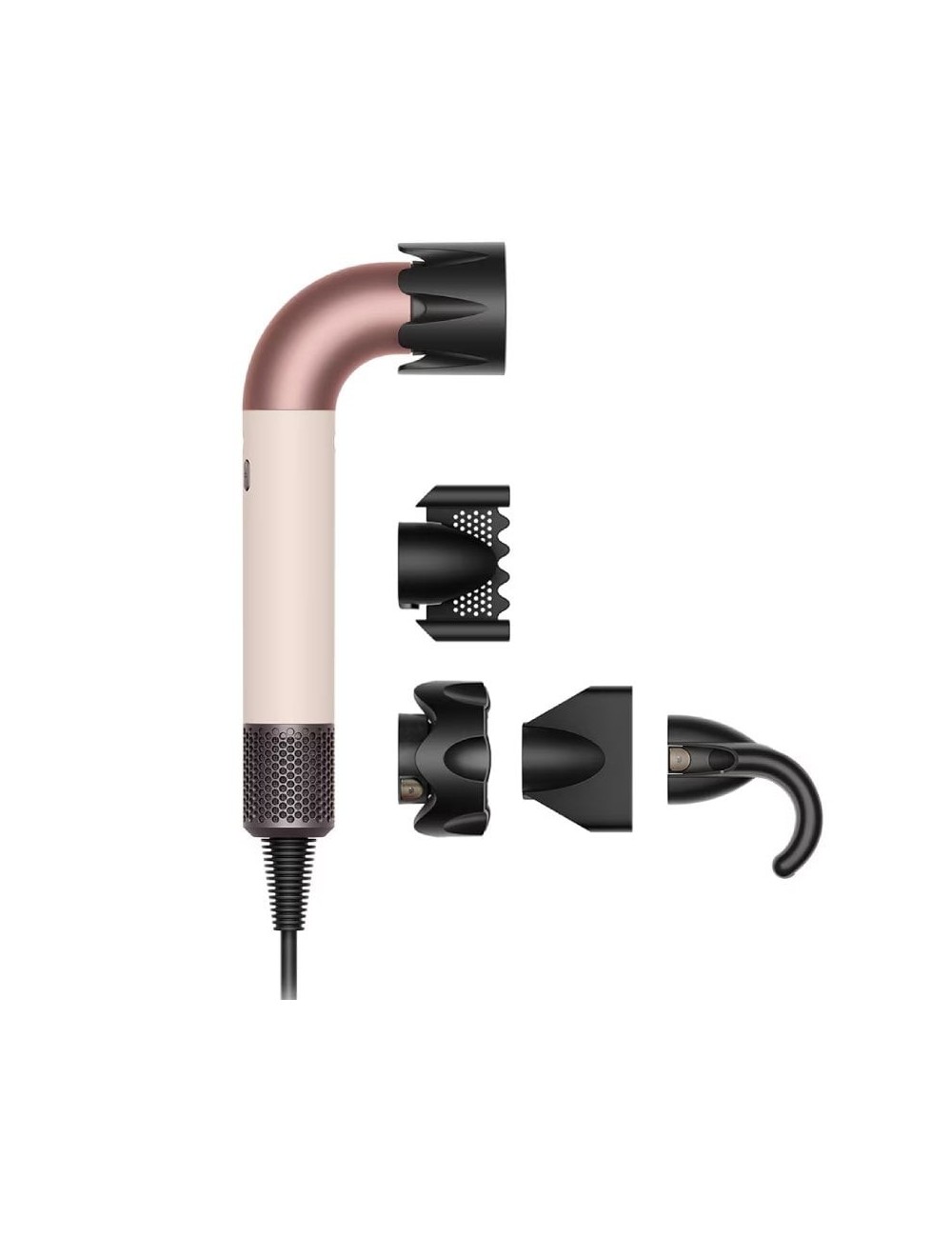 Secador Dyson Supersonic r Rizado+Muy rizado Ceramic pink/Rose gold