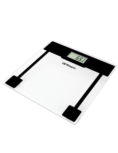 Báscula de Baño Orbegozo PB 2210/ Hasta 150kg/ Cristal