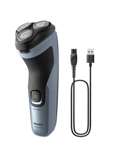 Afeitadora Philips Shaver Series 3000X X3063/ con Batería/ 2 Accesorios