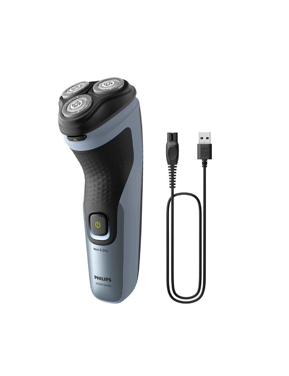 Afeitadora Philips Shaver Series 3000X X3063/ con Batería/ 2 Accesorios