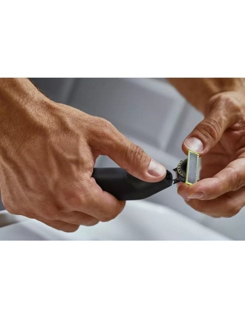 Cortabarbas + Recortadora Philips Oneblade Pro 360 QP6552/15/ con Batería/ 5 Accesorios