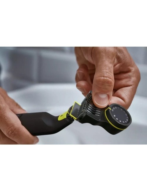 Cortabarbas + Recortadora Philips Oneblade Pro 360 QP6552/15/ con Batería/ 5 Accesorios