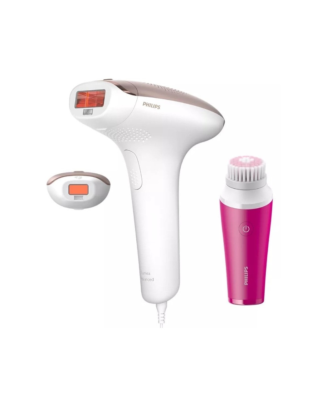 Depiladora de Luz pulsada Philips Lumea IPL Serie 7000/ con Cable/ Incluye 1 Accesorios
