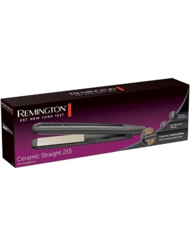 Plancha para el Pelo Remington Ceramic Straight 215/ Negro