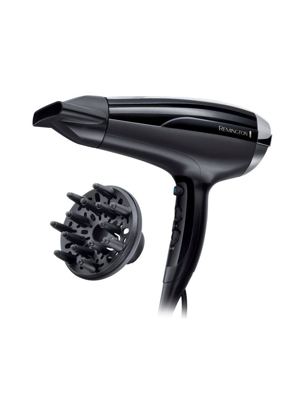 Secador Remington Pro-Air Shine 2300W/ Iónico/ Negro