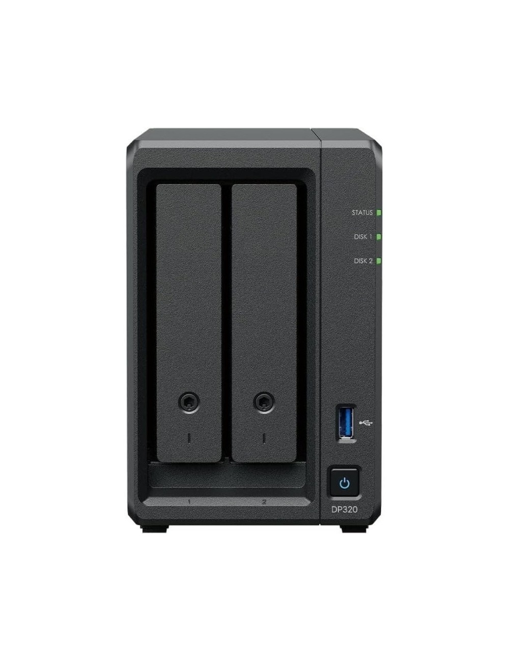 NAS Synology ActiveProtect DP320/ 2 Bahías 3.5'- 2.5'/ 8GB DDR4/ 16TB/ Formato Torre