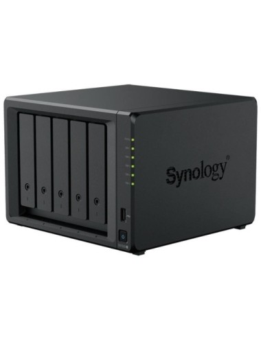 NAS Synology Diskstation DS1525+/ 5 Bahías 3.5'- 2.5'/ 8GB DDR4/ Formato Torre