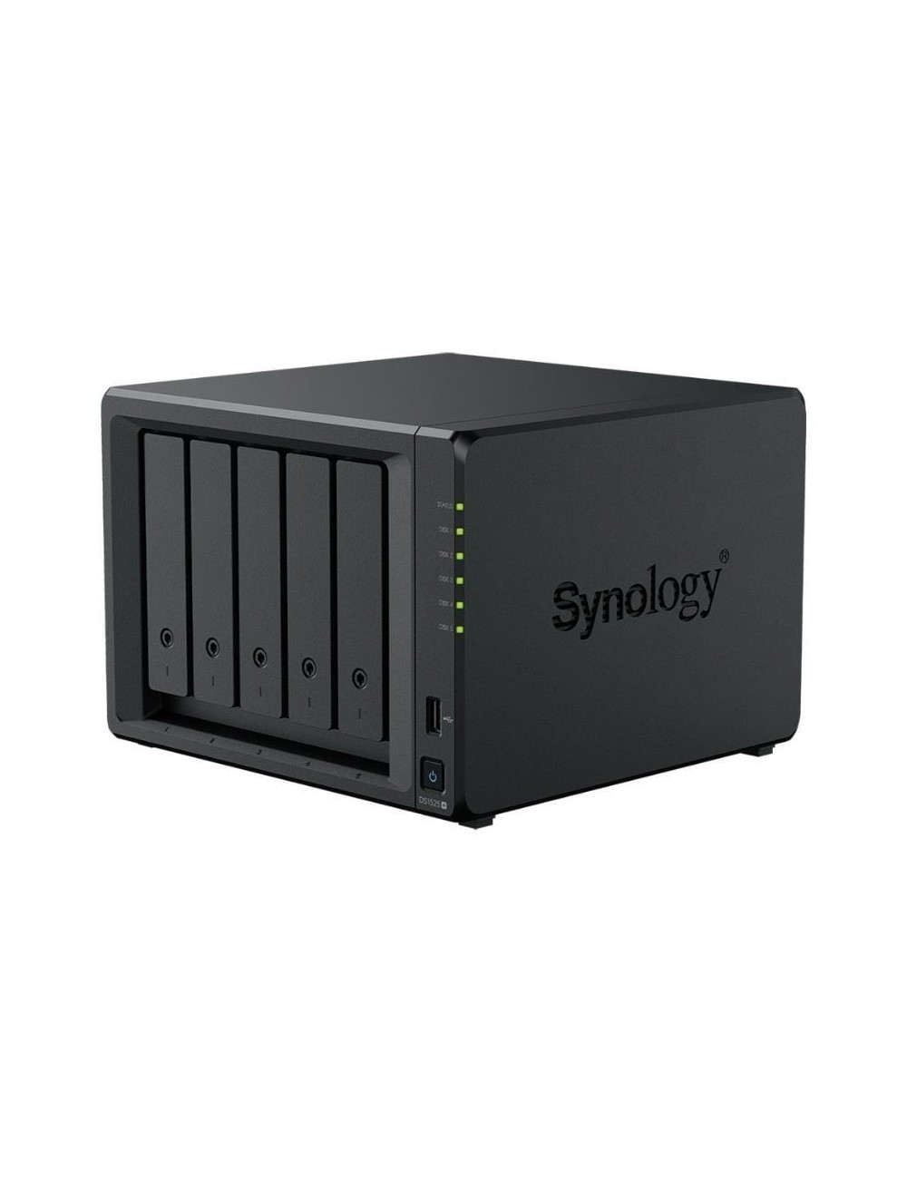 NAS Synology Diskstation DS1525+/ 5 Bahías 3.5'- 2.5'/ 8GB DDR4/ Formato Torre