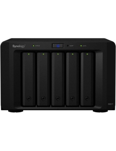 Unidad de Expansion Synology UNIT DX517/ 5 Bahías 3.5'- 2.5'/ Formato Torre