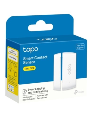 Sensor de Contacto Inteligente TP-Link Tapo T110/ Requiere Hub Inteligente