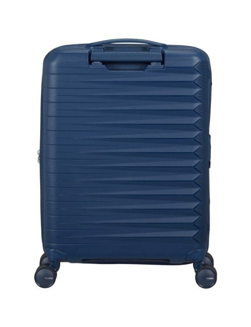 Maleta de Cabina American Tourister FastForward Spinner Expansible 55cm/ 55x40x23cm/ 4 Ruedas/ Azul Marino