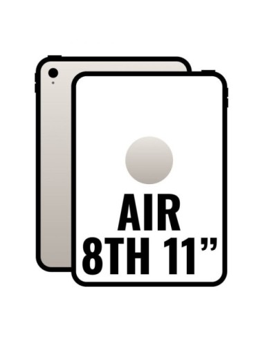 Apple iPad Air 11' 8th Wi-Fi/ M4/ 256GB/ Blanco Estrella