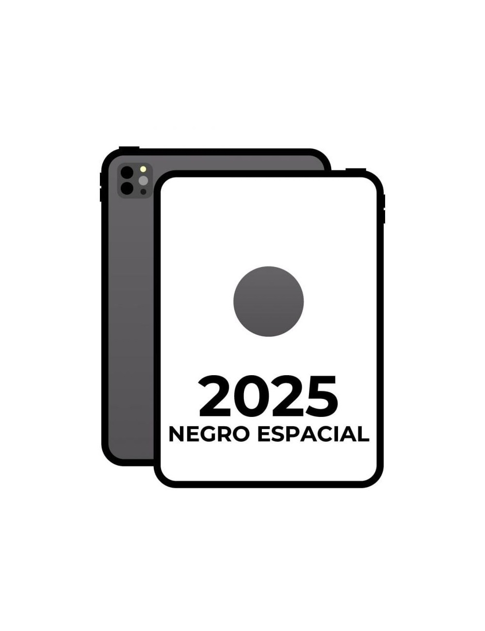 Apple iPad Pro 13' 2025 7th WiFi/ M5/ 256GB/ Negro Espacial
