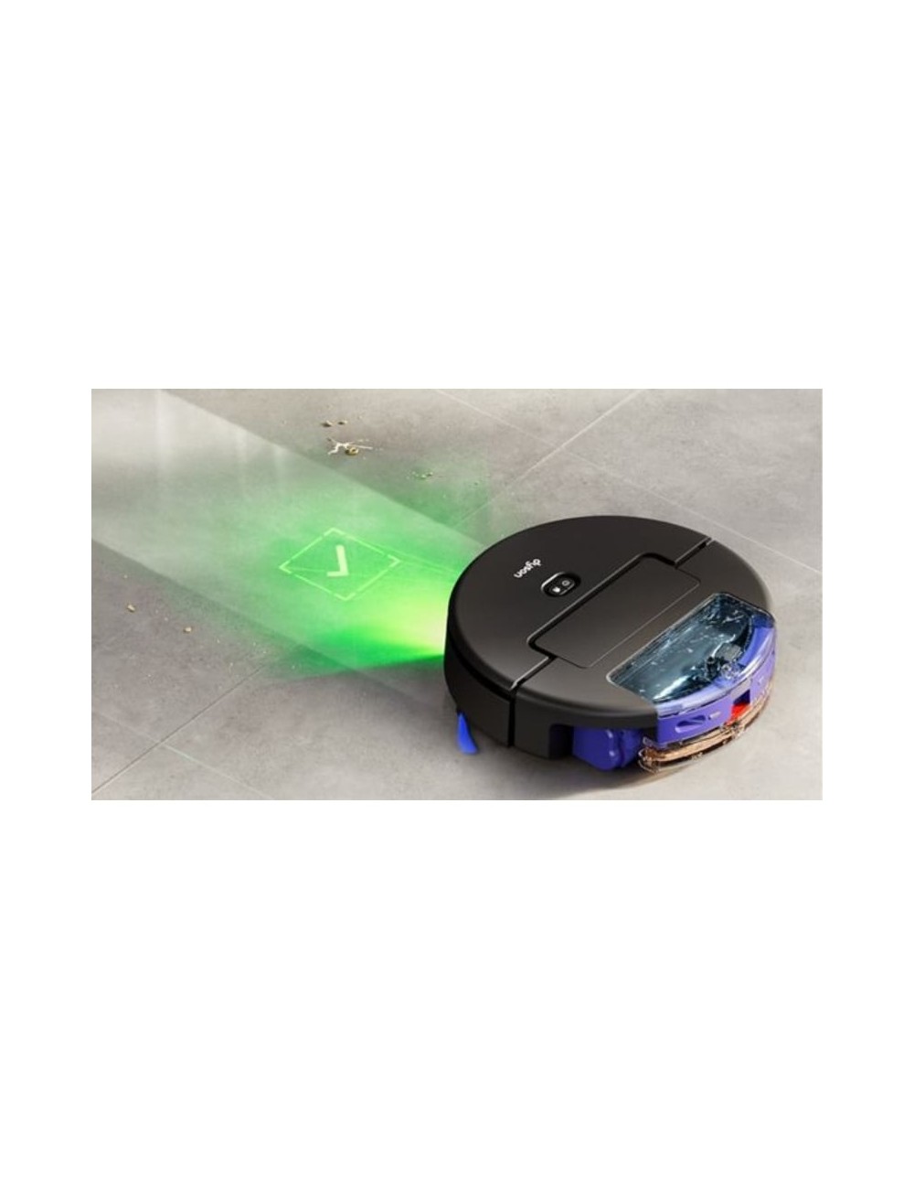 Robot Aspirador Dyson Spot+Scrub AI/ Friegasuelos/ control por WiFi/ Negro