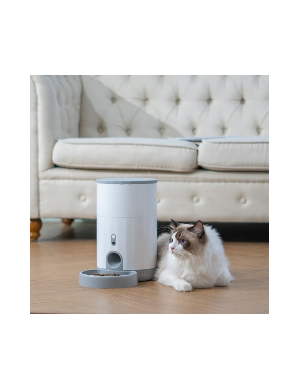 Comedero de mascotas Inteligente Petonner Nutri Vision Mini/ 2.6L/ Cámara HD
