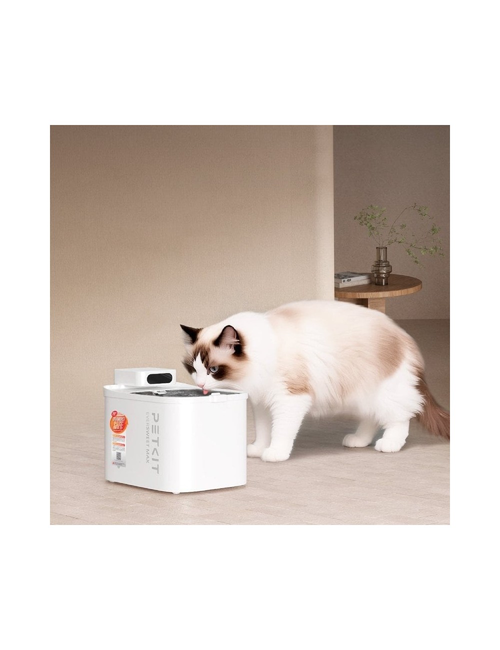 Fuente Inteligente para Mascotas PetKit EverSweet Max 2 UVC/ 3L/ Control desde APP