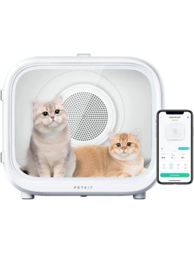 Cabina de Aseo para Mascotas PetKit Airsalon Max/ 60L/ Control desde APP
