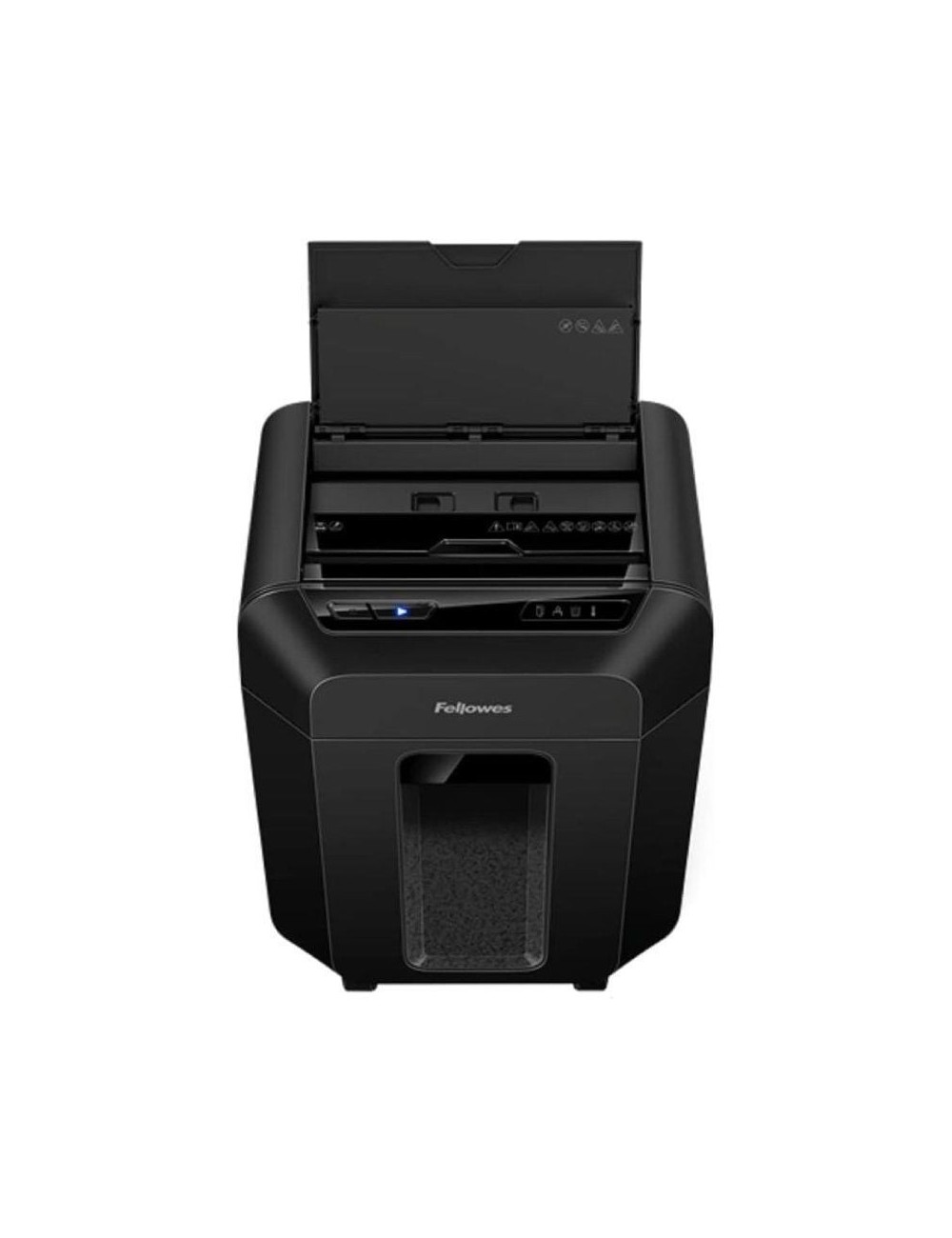Destructora Fellowes 80M/ Mini Corte de 4 x 12mm/ Negra