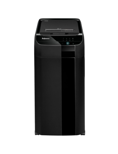 Destructora Fellowes AutoMax 450C/ Corte en Partículas de 4 x 38mm/ Negra