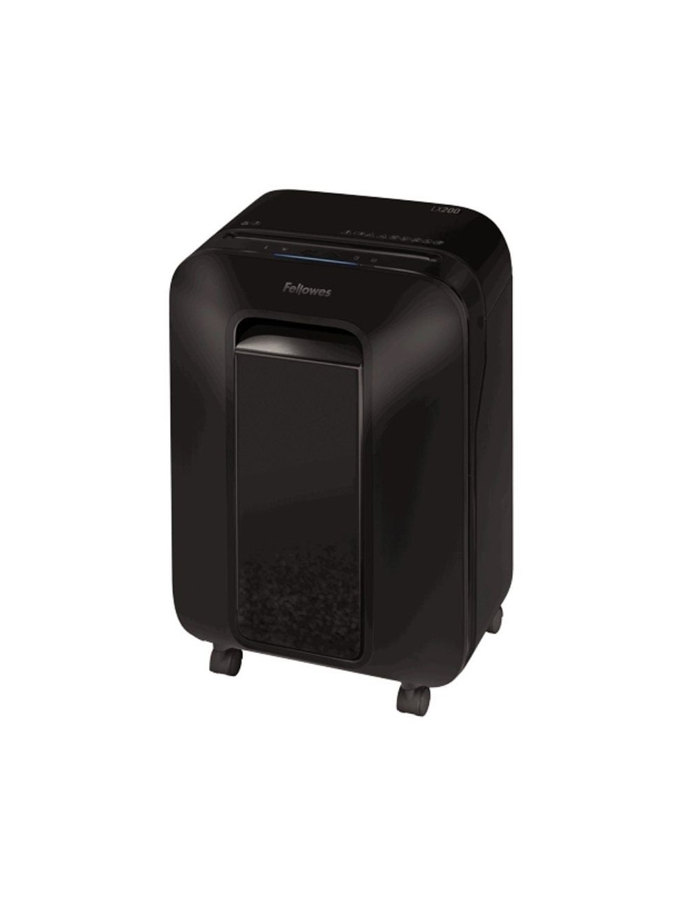 Destructora Fellowes LX200/ Minicorte de 4 x 12mm/ Negra