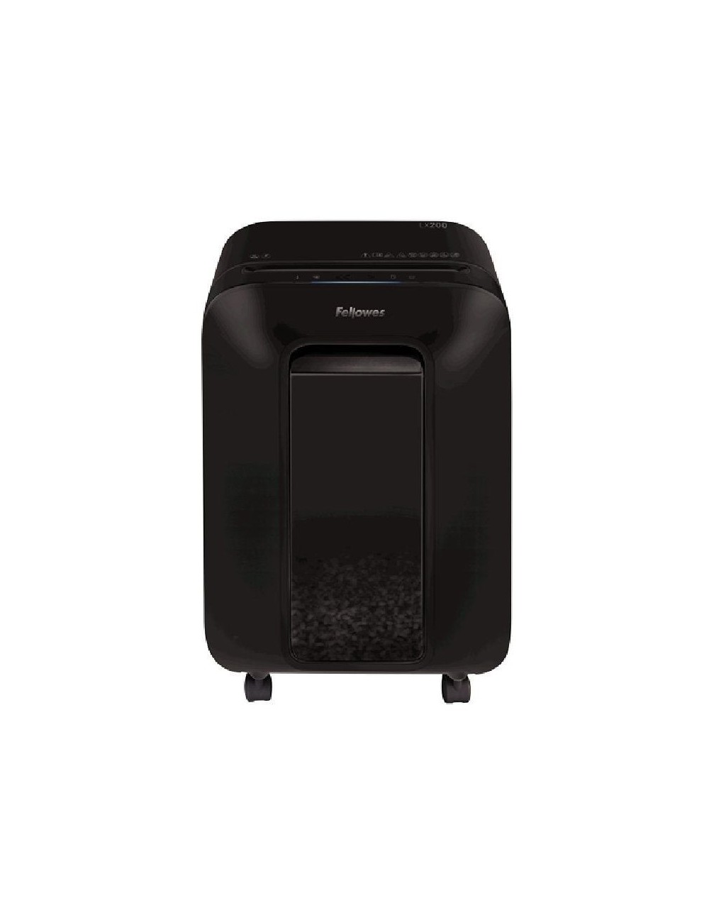 Destructora Fellowes LX200/ Minicorte de 4 x 12mm/ Negra