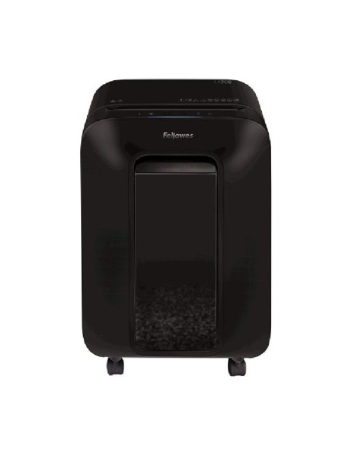 Destructora Fellowes LX200/ Minicorte de 4 x 12mm/ Negra